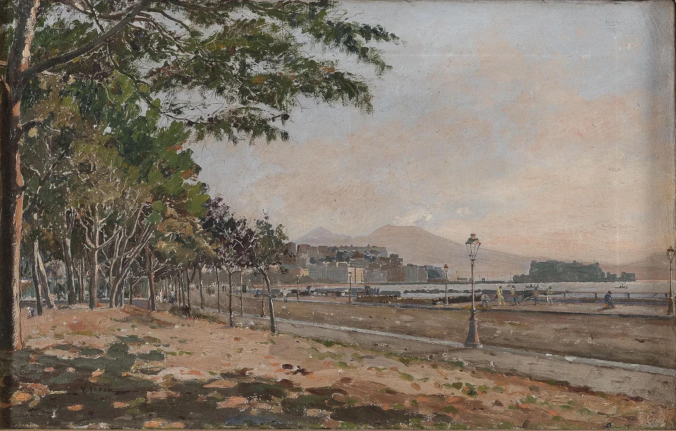 Via Caracciolo al mattino
